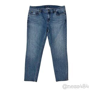 LEVEL 99 Womens Jeans Blue‎ Denim Distressed Straight Leg Size 32 (12) EY2953